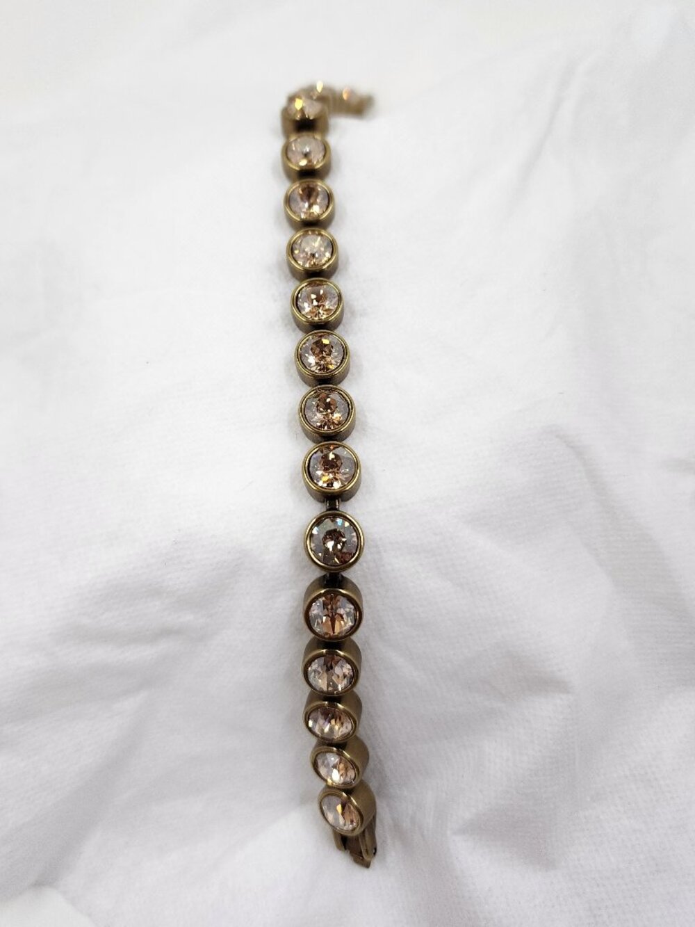 Touchstone Crystal Ice Bracelet - Light Amber Ice